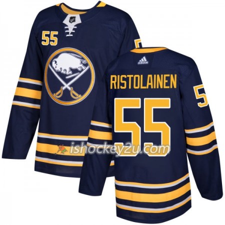 Mænd NHL Buffalo Sabres Trøje Rasmus Ristolainen 55 Adidas 2017-2018 mørkeblå Authentic